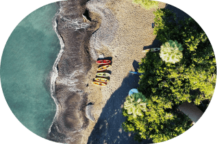 Hawaii aerial view